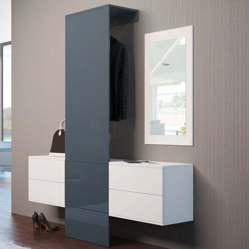 Garderobe mit Spiegel